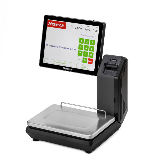 Весы с печатью этикеток M-ER 727 PM-15.2 (15", USB, Ethernet, Wi-Fi)