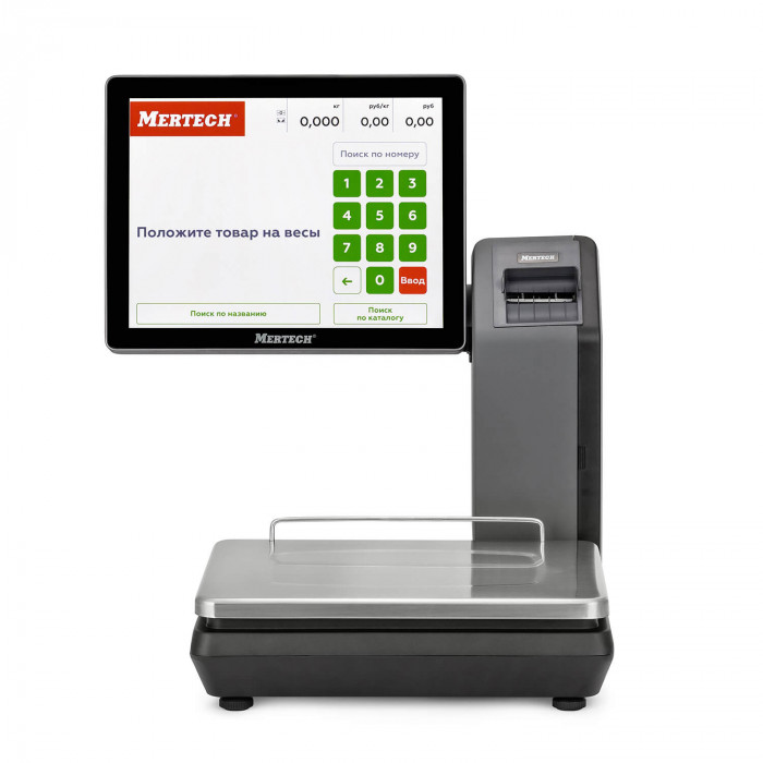 Весы с печатью этикеток M-ER 727 PM-15.2 (15", USB, Ethernet, Wi-Fi) - Фото 2