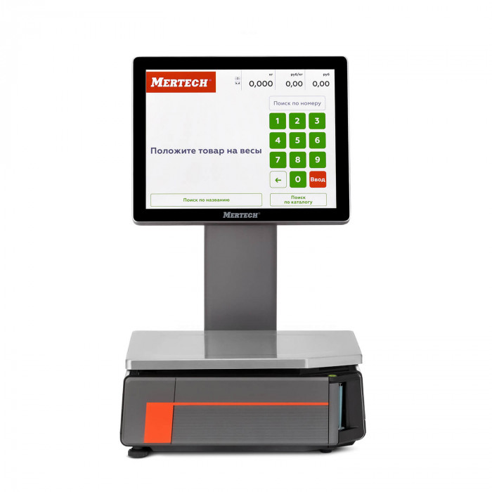 Весы с печатью этикеток M-ER 727 PM-32.5 (15", USB, Ethernet, Wi-Fi) - Фото 2