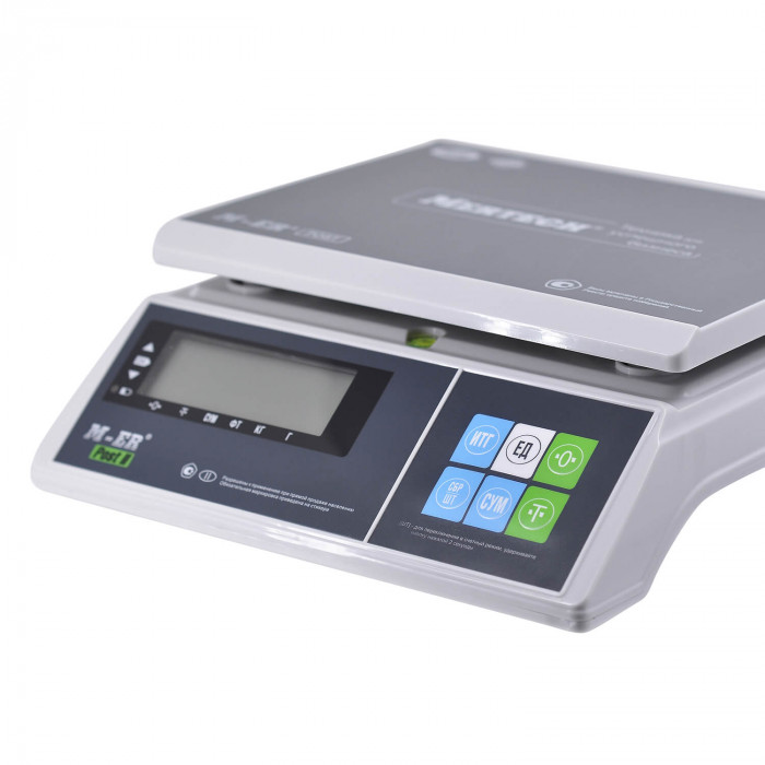 Порционные весы M-ER 326 AFU-6.01 "Post II" LCD (двойной дисплей) - Фото 9