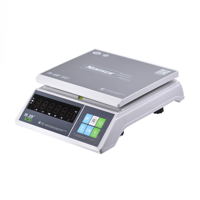 Порционные весы M-ER 326 AFU-6.01 "Post II" LED USB-COM (двойной дисплей) - Фото 6