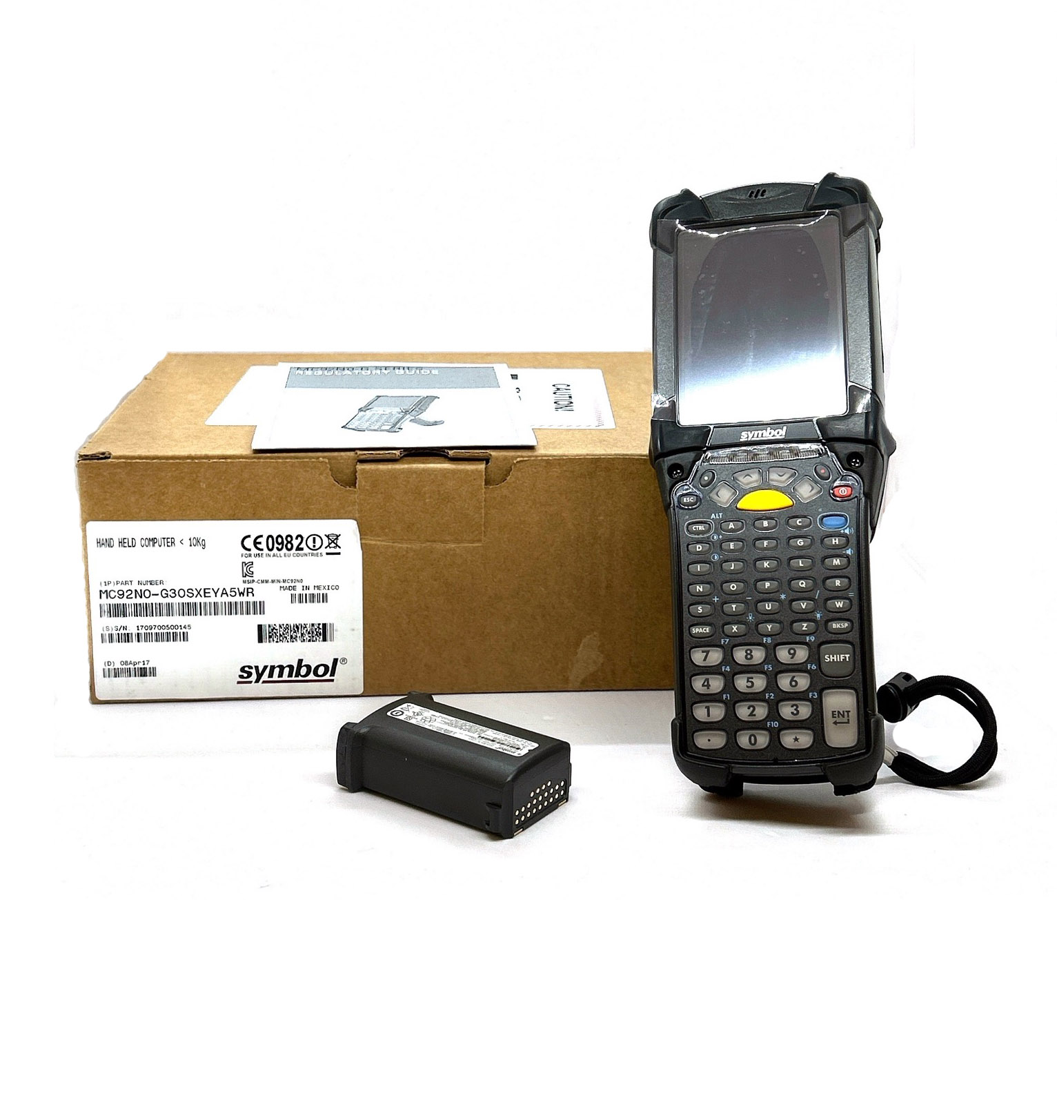 Терминал сбора данных Zebra MC92N0-G30SXEYA5WR: 2D; 512MB/2GB; 53KY; CE7; BT - Фото 7