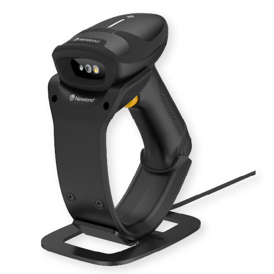 Беспроводной сканер штрих-кодов Newland NLS-HR3000-BT с подставкой