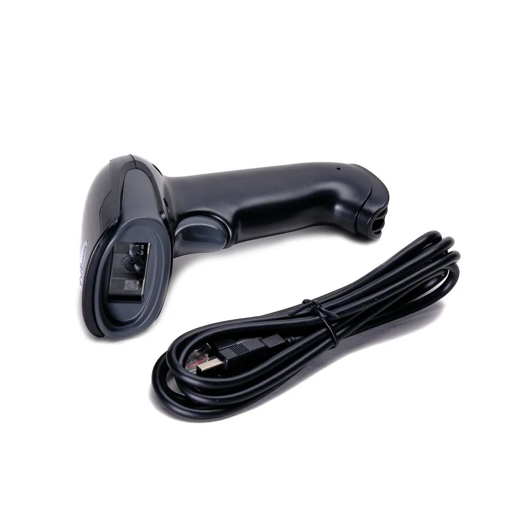 Проводной сканер штрих-кода Poscenter SG-30C, ручной, черный, USB - Фото 3