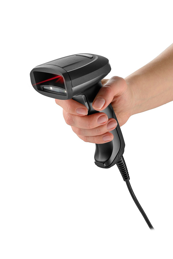 Сканер штрихкода АТОЛ SB3100 (2D, черный, USB, IP42, без подставки) - Фото 4