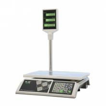 Торговые весы M-ER 326 ACP-32.5 "Slim" LCD Белые