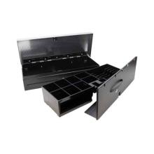 Денежный ящик АТОЛ FlipTop-MB черный, 460*170*100, 24V, верхняя крышка из нержавеющей стали +  крышка для инкассации - Фото 3