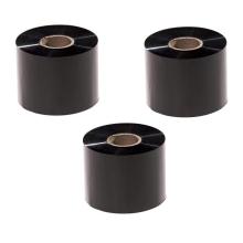 Термотрансферная лента 300 м*60 мм, WAX Premium RL, черная, втулка 1", OUT, 3 шт