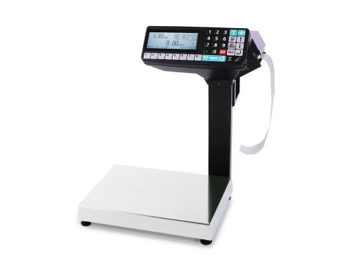 Настольные весы с печатью этикеток Масса-К МК-15.2-RP-10