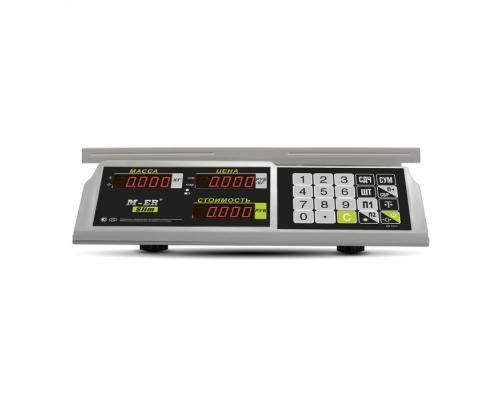 Торговые настольные весы M-ER 326 AC-32.5 "Slim" LED - Фото 2