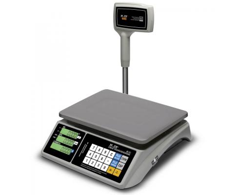 Торговые настольные весы M-ER 328 ACPX-15.2 "TOUCH-M", LCD-дисплей, без интерфейсов