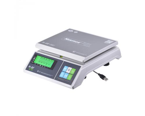 Порционные весы M-ER 326 AFU-3.01 "Post II" LCD USB-COM (двойной дисплей)