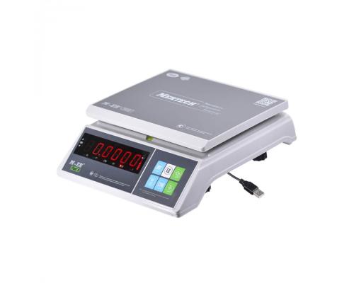 Порционные весы M-ER 326 AFU-6.01 "Post II" LED USB-COM (двойной дисплей)