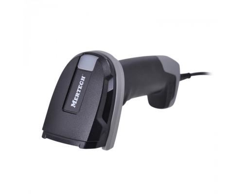 Сканер штрих-кодов Mertech 2420, 2D, проводной, USB, имиджер, IP 65, черный