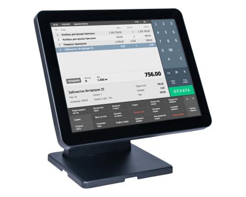 Сенсорный моноблок POSCenter Atlas (15", RAM 4Gb, SSD M2 128Gb, без ОС)