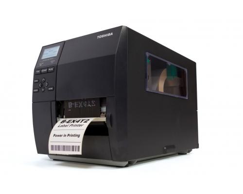 Термотрансферный принтер для печати этикеток Toshiba B-EX4T2, 300 dpi, USB, LAN (B-EX4T2-TS12-QM-R) - Фото 2