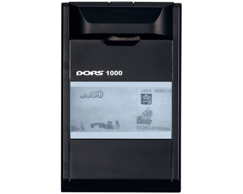Детектор банкнот DORS 1000, черный
