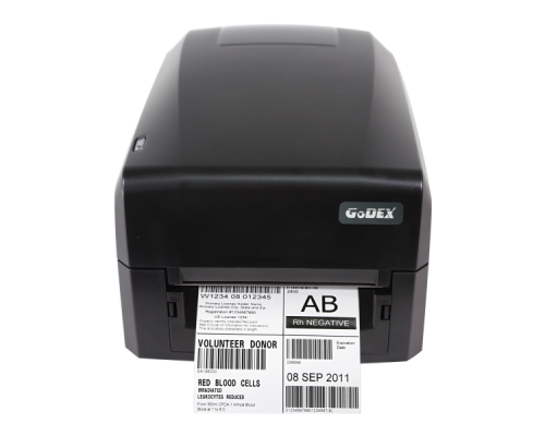 Godex GE330UES, термотрансферный принтер этикеток, 300 dpi, USB+RS232+Ethernet (011-GE3E02-000) - Фото 2