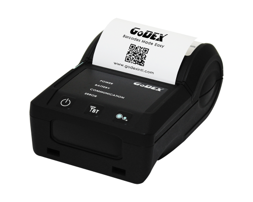 GODEX MX30, мобильный принтер этикеток, 203 DPI,  3", Bluetooth, RS232, USB (011-MX3032-001)