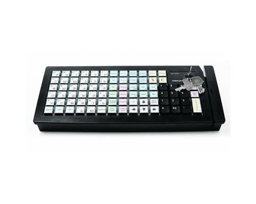 Программируемая клавиатура Posiflex KB-6600U-B черная - Фото 2