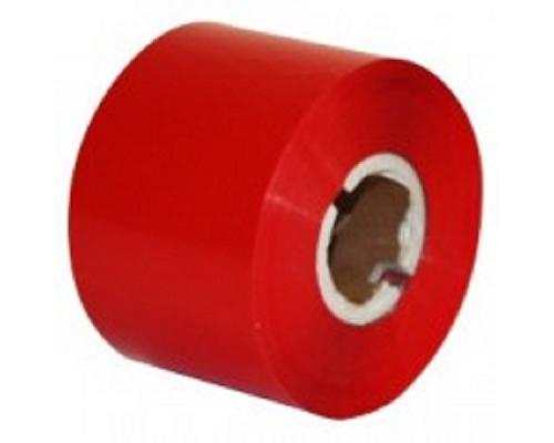 Термотрансферная лента Resin Format R500, 45 мм х 300 м, красная (red), OUT