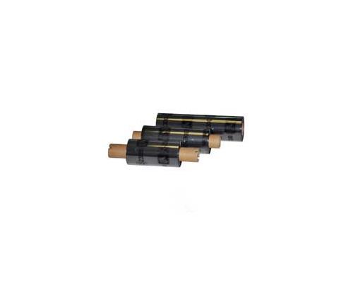 Красящая лента WAX/RESIN TS, 110 мм х 74 м, черная, втулка 0,5", OUT
