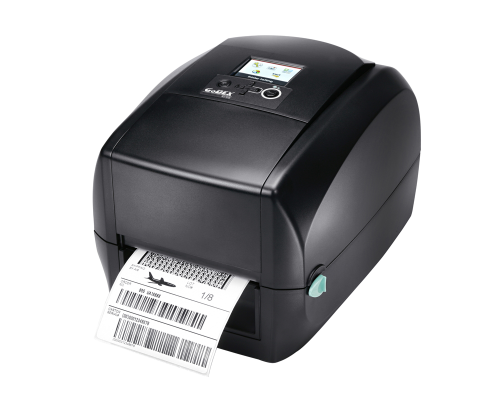 Godex RT730i, принтер термотрансферной печати этикеток, ЖК дисплей, 300 dpi, и/ф USB+RS232+Ethernet+USB Host (011-73iF02-000)