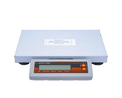 Весы фасовочные ШТРИХ-СЛИМ 300М 15-2,5 Д1Н (POS2), USB - Фото 2