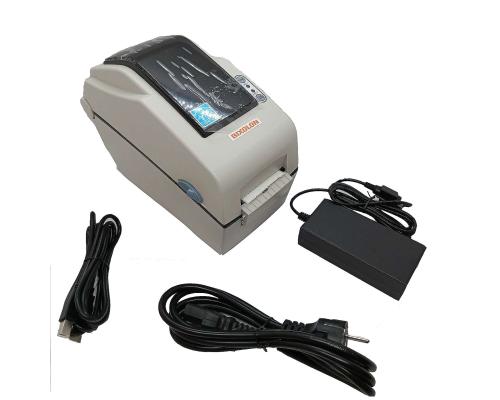 Термопринтер этикеток/наклеек Bixolon SLP-DX220D, с отделителем, USB+RS232 - Фото 4