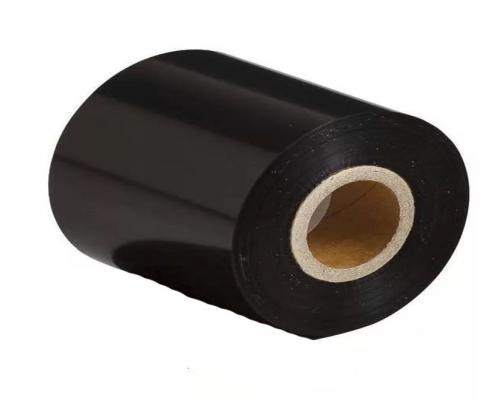 Термотрансферная лента 300м*75 мм, WAX RL, черная, внутр. диам. 1", OUT