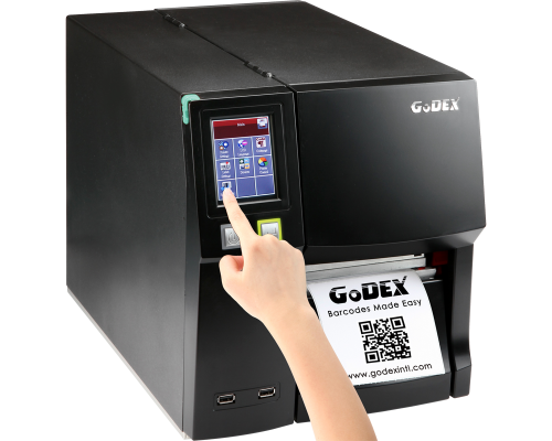 GoDEX ZX1600i+, промышленный принтер этикеток, 600 DPI, и/ф RS232/USB/TCPIP/USB HOST (011-Z6i072-A00) - Фото 2
