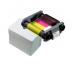 Цвтеная лента на 100 отпечатков для принтера Badgy100/200 + 100 карт (0,76мм) (CBGP0001C)