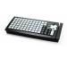Программируемая клавиатура Posiflex KB-6600U-B черная c ридером магнитных карт на 1-3 дорожки