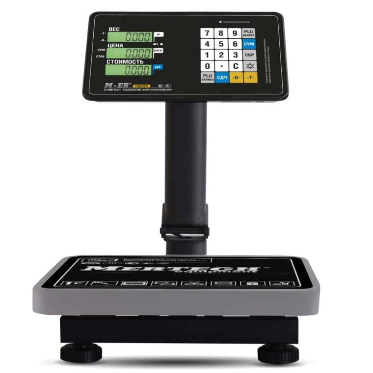 Торговые напольные весы M-ER 333 ACPU-60.20 LCD