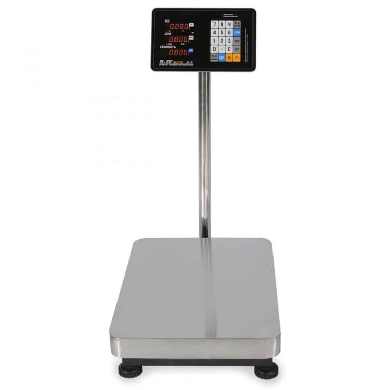 Торговые напольные весы M-ER 333 ACLP-150.50 "TRADER" LED / Mercury