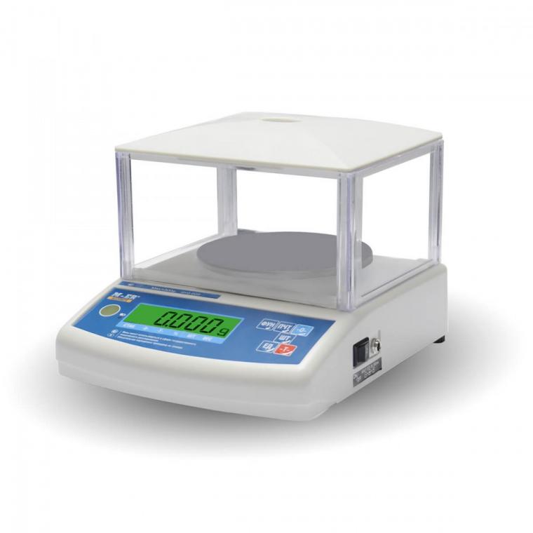 Лабораторные весы M-ER 122 ACCURATE LСD, II класс точности, 600 г, ЖК-дисплей