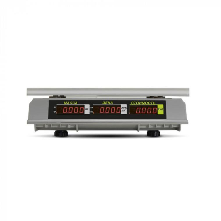 Торговые настольные весы M-ER 326 AC-15.2 "Slim", LED-дисплей - Фото 5