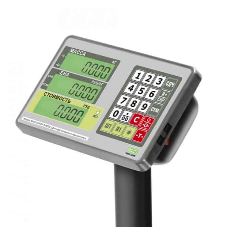 Торговые весы M-ER 335 ACP-300.50 "TURTLE" LCD - Фото 2
