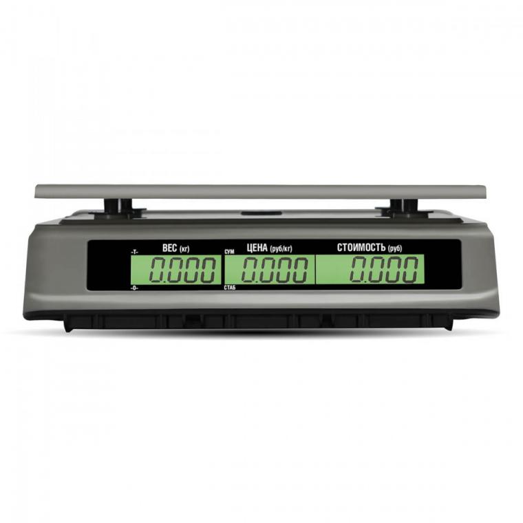 Торговые настольные весы M-ER 328 AC-6.1 "TOUCH-M", LCD-дисплей, без интерфейсов - Фото 4