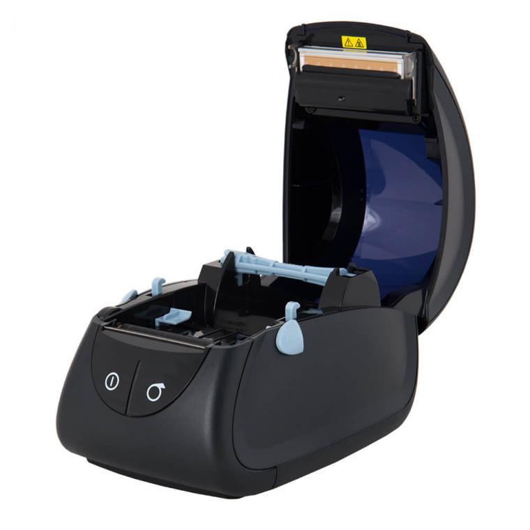 Термопринтер этикеток Mertech LP80 EVA, с интерфейсами RS232-USB, чёрный - Фото 3