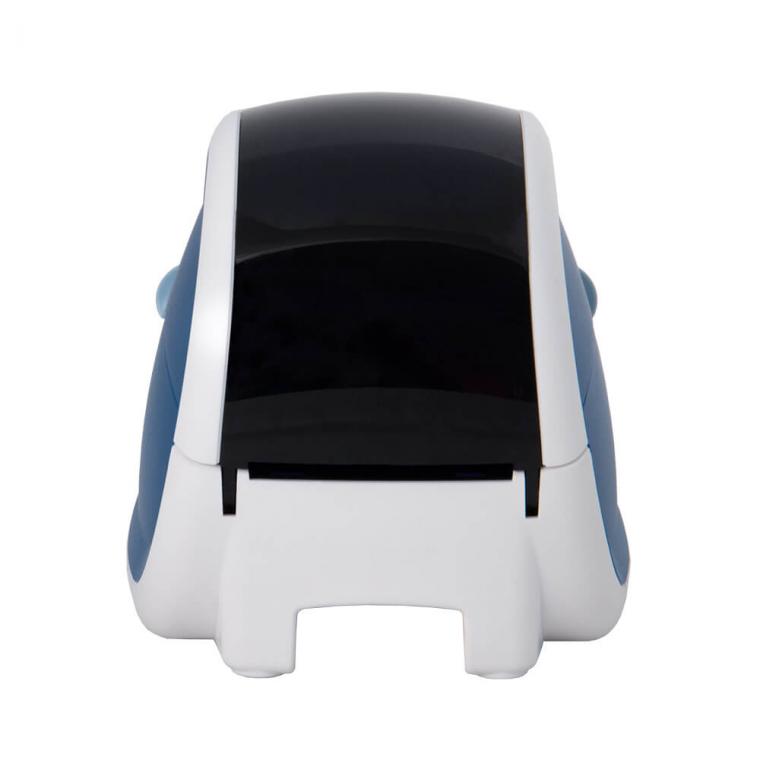 Термопринтер этикеток\наклеек Mertech LP80 EVA, RS232-USB, бело-синий - Фото 5