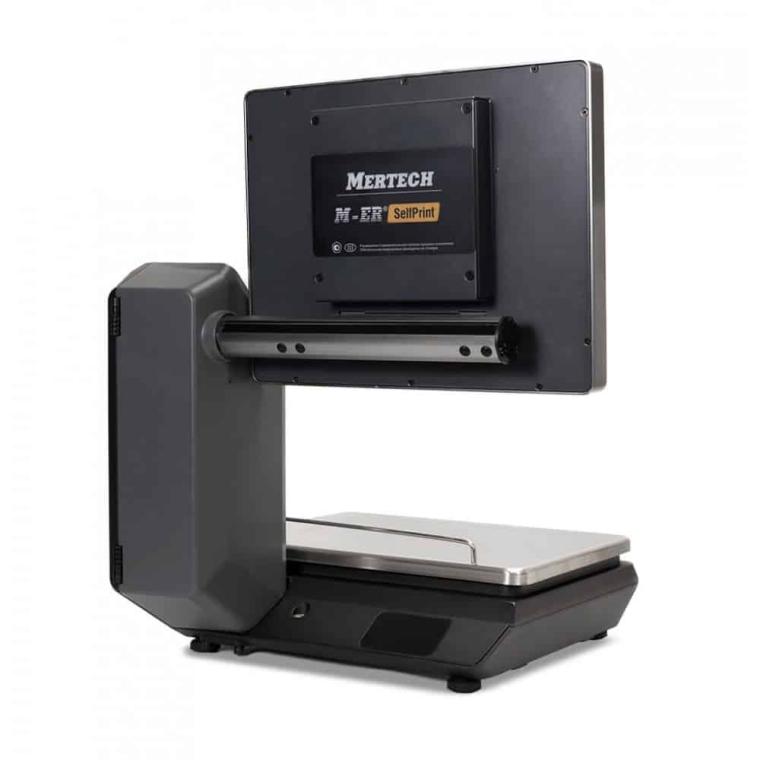 Весы с печатью этикеток Mertech M-ER 725 PM-15.2 / Mercury (15", USB, Ethernet, Wi-Fi) - Фото 4
