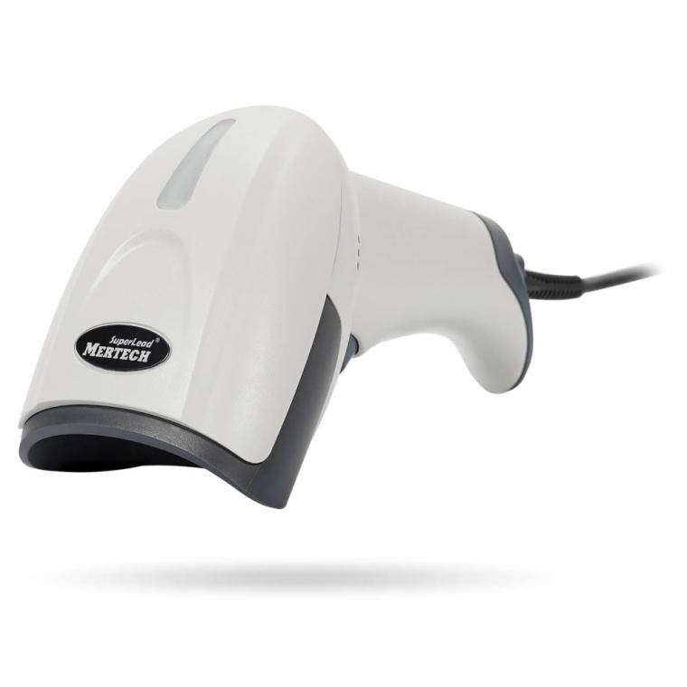 Проводной ручной сканер штрих-кода Mertech 2310 P2D SUPERLEAD, USB, Белый - Фото 3