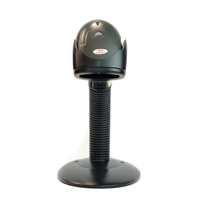 Проводной сканер штрих-кода  SUNLUX XL-3200A USB (2D) с подставкой - Фото 4