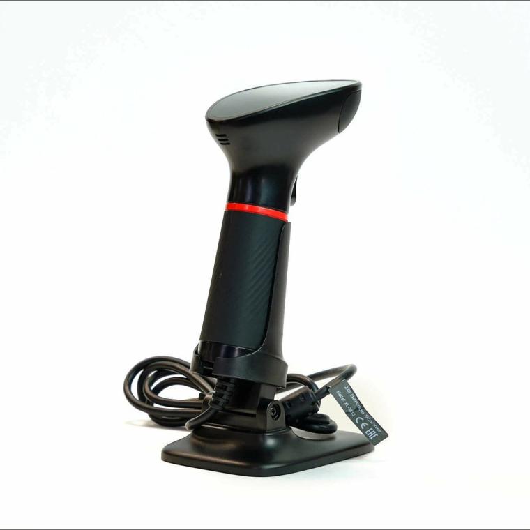 Проводной сканер штрих-кода SUNLUX XL-3610, 2D, USB, с подставкой - Фото 2