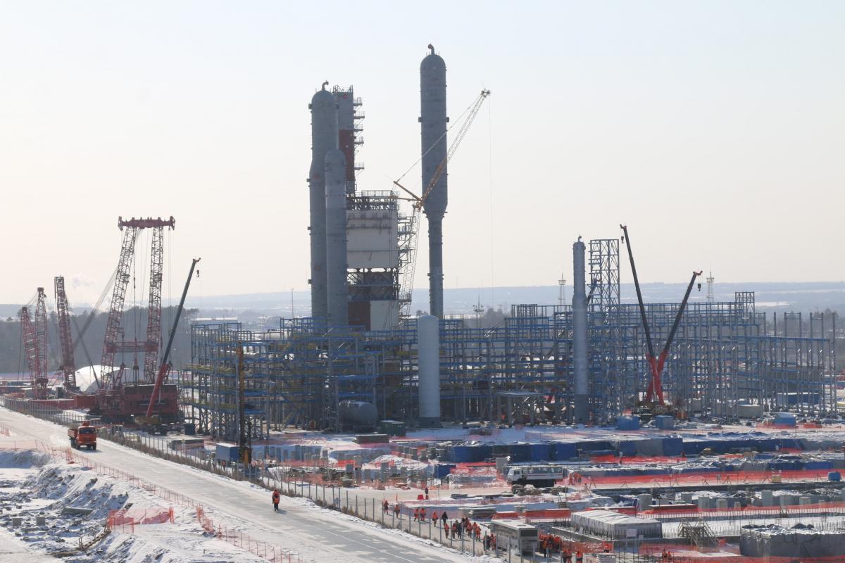 Организация обеспечения строительства Амурского газоперерабатывающего завода (АГПЗ)