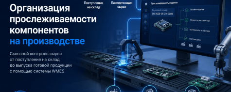 Организация прослеживаемости компонентов на производстве
